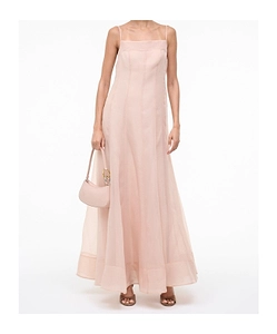 Gustav Square-Neck Maxi Dress
