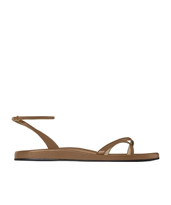 Hugh Ankle-Strap Leather Sandals