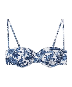 Jo Printed Bikini Top