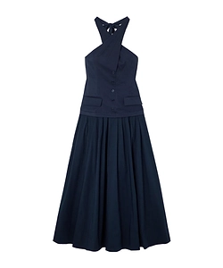 Harrington Halterneck Midi Dress