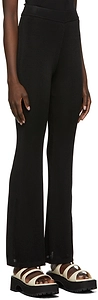 Logo High-Waisted Trousers