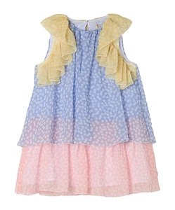 Ruffled Floral Dress