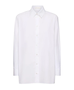 Long-Sleeved Poplin Shirt