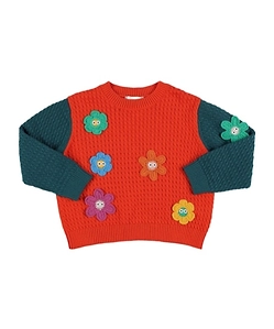 Spliced Knitted Sweater