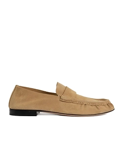 Penny Suede Loafers