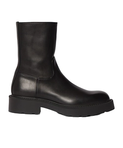 Round-Head Short Boots