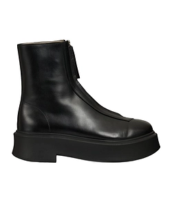 Round-Head Short Boots