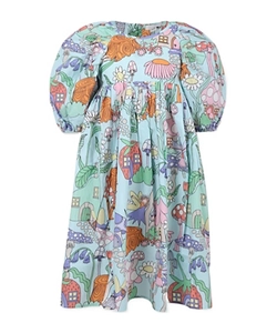 Stella Mccartney Kids All-Over Printed A-Line Dress