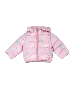 Stella Mccartney Kids All-Over Printed Puffer Jacket
