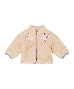 Stella Mccartney Kids Bird Embroidered Zip-Up Jacket