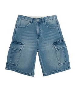 Stella Mccartney Kids Denim Cargo Shorts