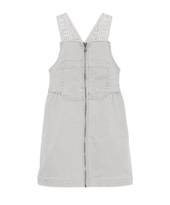 Stella Mccartney Kids Criss-Cross Strap Denim Dress
