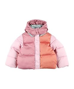 Stella Mccartney Kids Color-Block Hooded Puffer Jacket