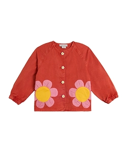 Stella Mccartney Kids Floral Denim Jacket