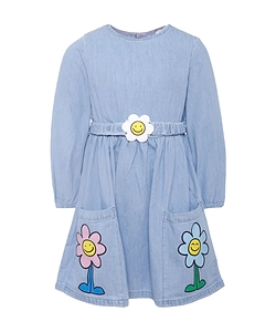 Stella Mccartney Kids Flower-Printed Dress