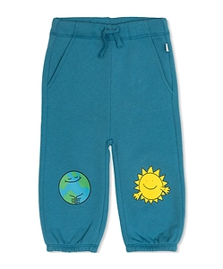 Stella Mccartney Kids Graphic Patterned Drawstring Trousers