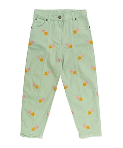 Stella Mccartney Kids Heart Embroidered Jeans