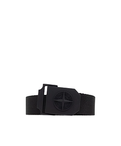 Stone Island Compass Logo Buckle Belt