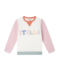 Stella Mccartney Kids Logo Printed Crewneck Sweatshirt