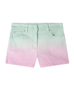 Stella Mccartney Kids Ombré-Effect Mid-Rise Denim Shorts