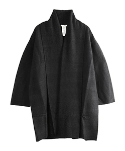 Wide-Sleeve Coat