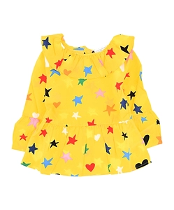 Stella Mccartney Kids Star-Printed Long-Sleeved Dress