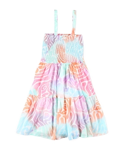 Stella Mccartney Kids Smocked Printed Dress