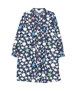Stella Mccartney Kids Star-Printed Long Sleeved Dress
