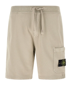 Stone Island Drawstring Fleece Shorts
