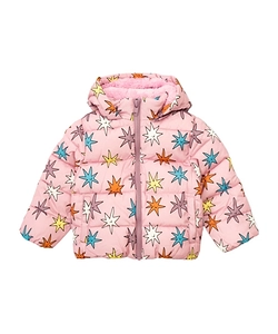 Stella Mccartney Kids Star Printed Hooded Jacket