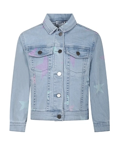 Stella Mccartney Kids Straight Hem Denim Jacket