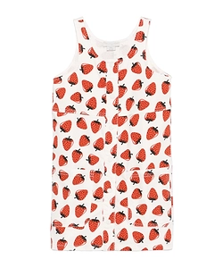 Stella Mccartney Kids Strawberry Printed Sleeveless Dress