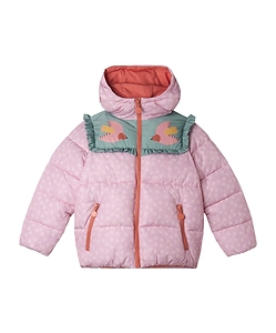 Stella Mccartney Kids Zip-Up Hooded Puffer Jacket