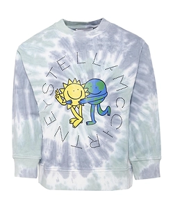 Stella Mccartney Kids Tie-Dye Crewneck Sweatshirt