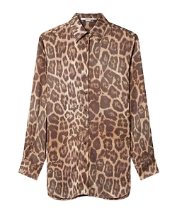 Stella Mccartney Leopard Printed Shirt