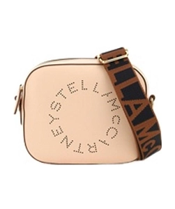 Stella Mccartney Logo Perforated Mini Camera Bag