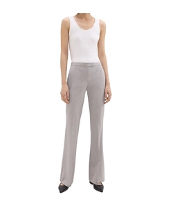 Demitria Wool Low-Rise Pants