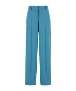 Stella Mccartney Pleated Straight Leg Trousers