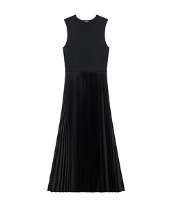 Theory Pleat-Detailed Sleeveless Dress