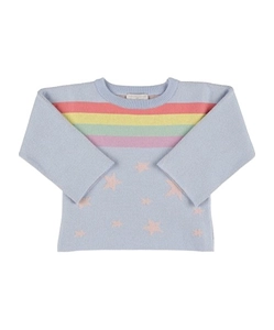 Striped Long-Sleeved Sweater