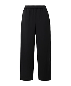 Pleated Wide-Leg Trousers