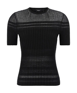 Theory Short Sleeve Ribbed T-Shirt