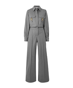 Wool Flannel Jumpsuit
