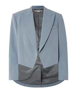 Wool Blend Suit Jacket
