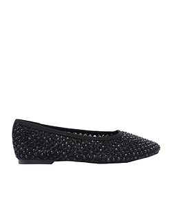Steve Madden Marli Embellished Pointed Toe Ballet Flats