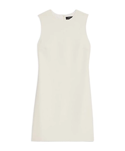 Theory Crewneck Sleeveless Shift Dress