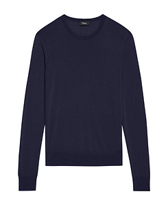 Theory Long-Sleeved Crew Neck Sweater