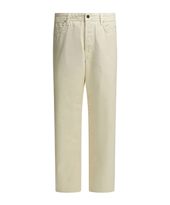Stone Island Wide-Leg Cotton Pants