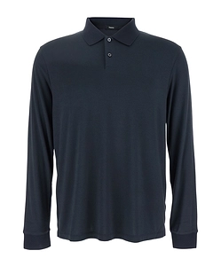 Theory Goris Long-Sleeved Polo Shirt