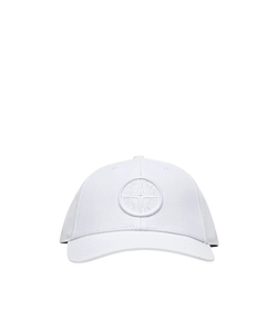 Stone Island Logo Embroidered Baseball Cap